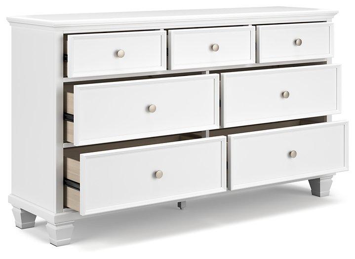 Fortman Dresser and Mirror - Furniture 4 Less Outlet (Salinas,CA)
