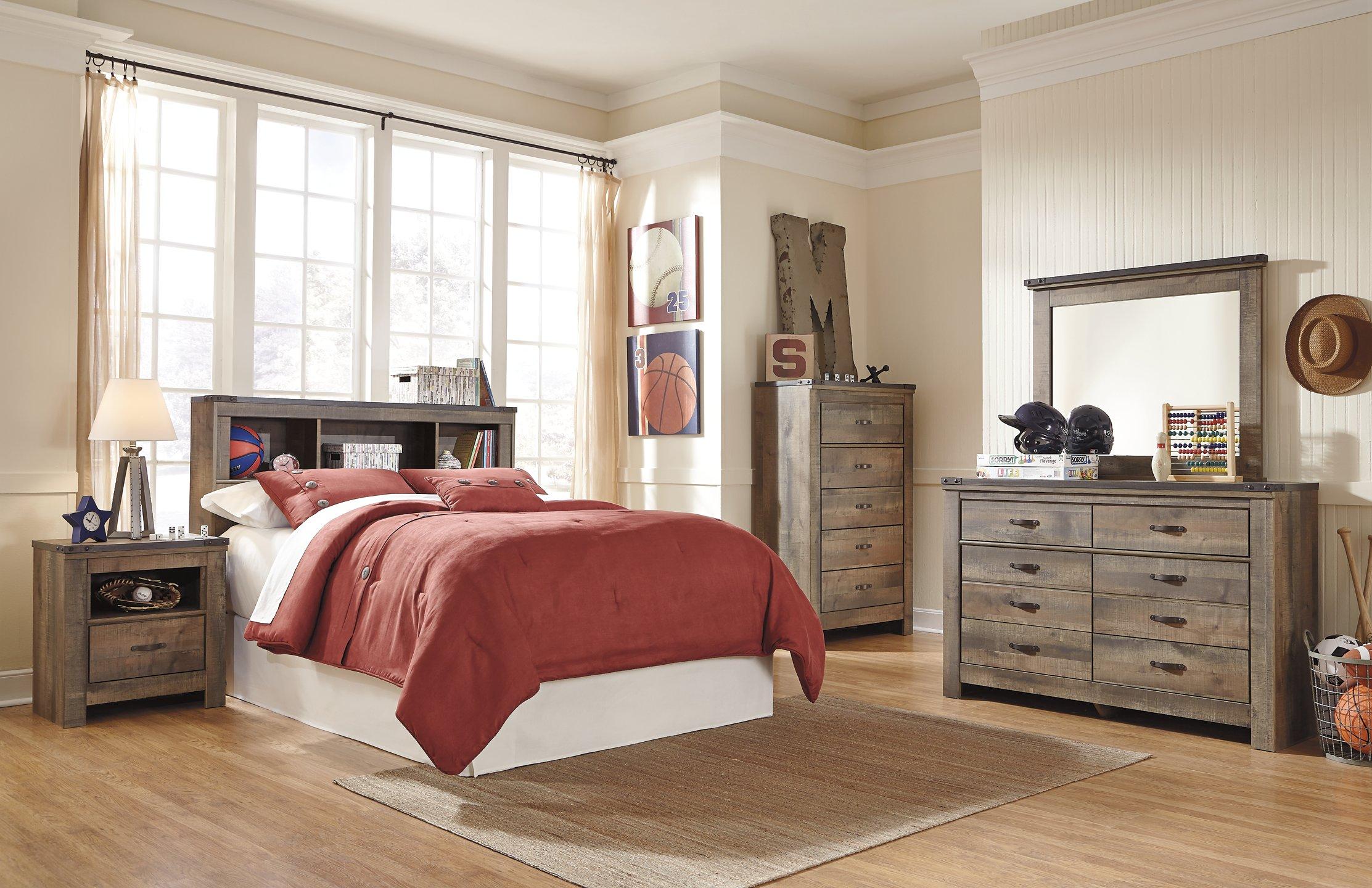 Trinell Bed with Storage - Furniture 4 Less Outlet (Salinas,CA)
