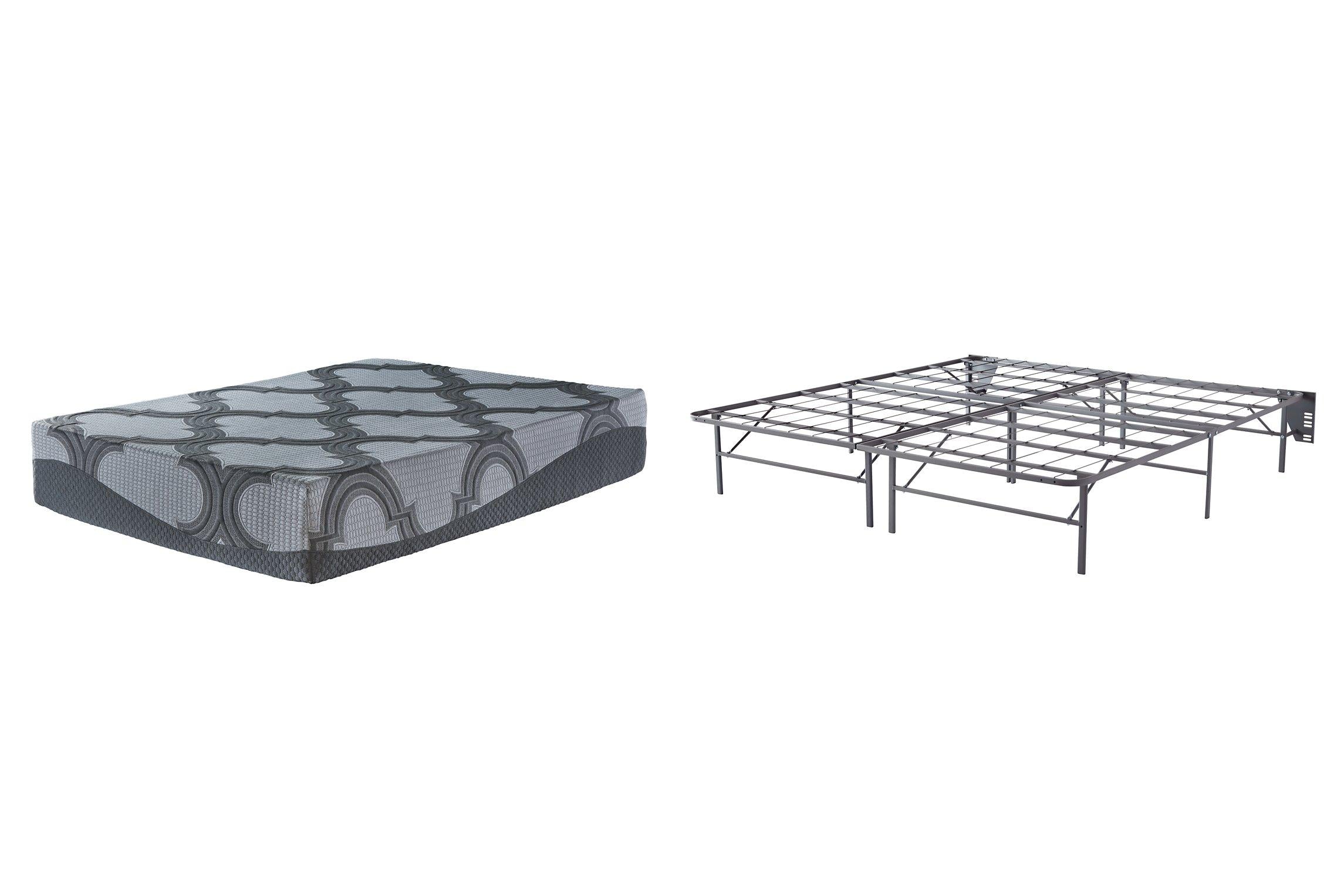 12 Inch Ashley Hybrid Mattress Set - Furniture 4 Less Outlet (Salinas,CA)