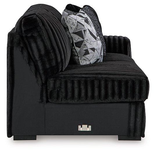 Midnight-Madness Sectional Sofa with Chaise - Furniture 4 Less Outlet (Salinas,CA)