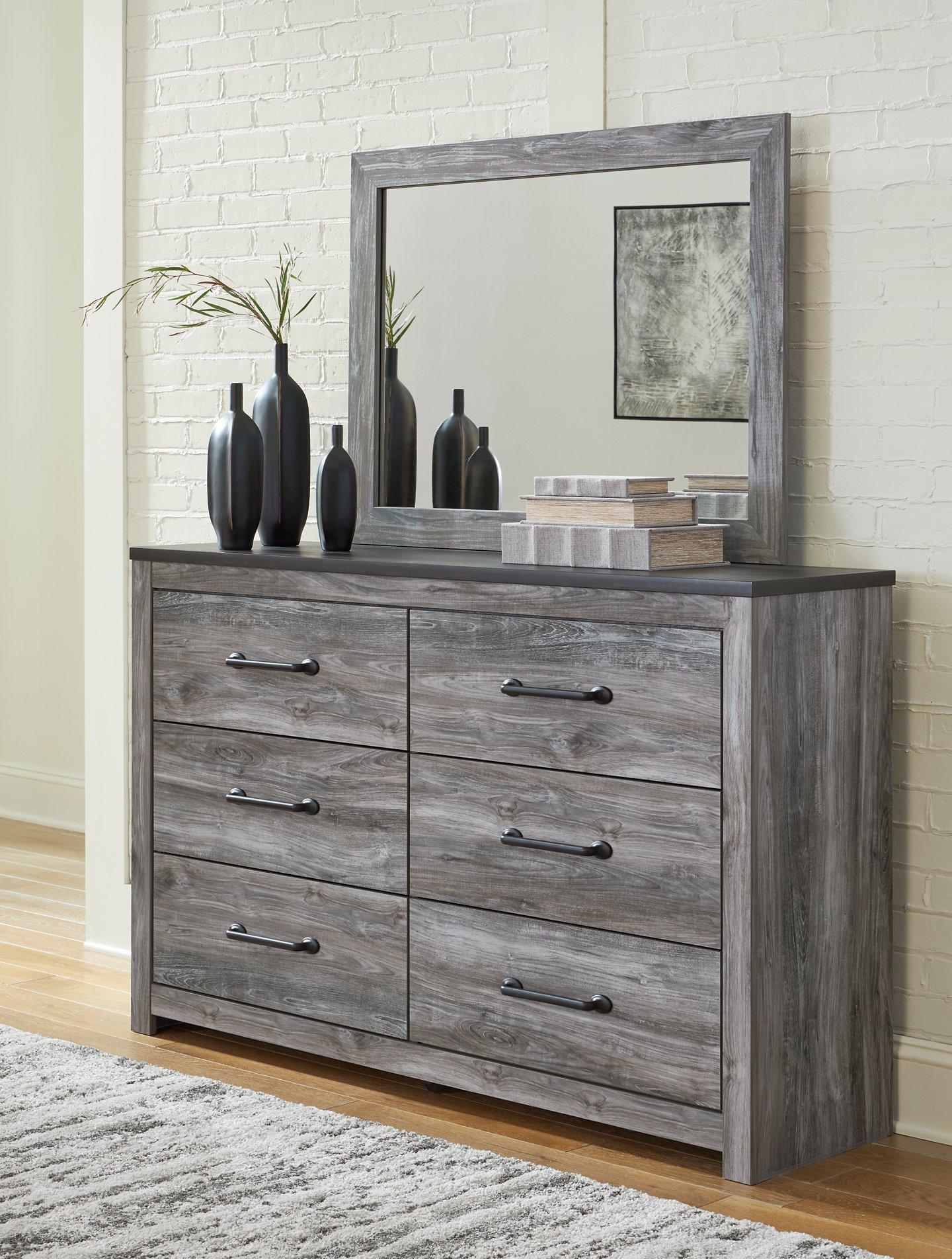 Bronyan Dresser and Mirror - Furniture 4 Less Outlet (Salinas,CA)