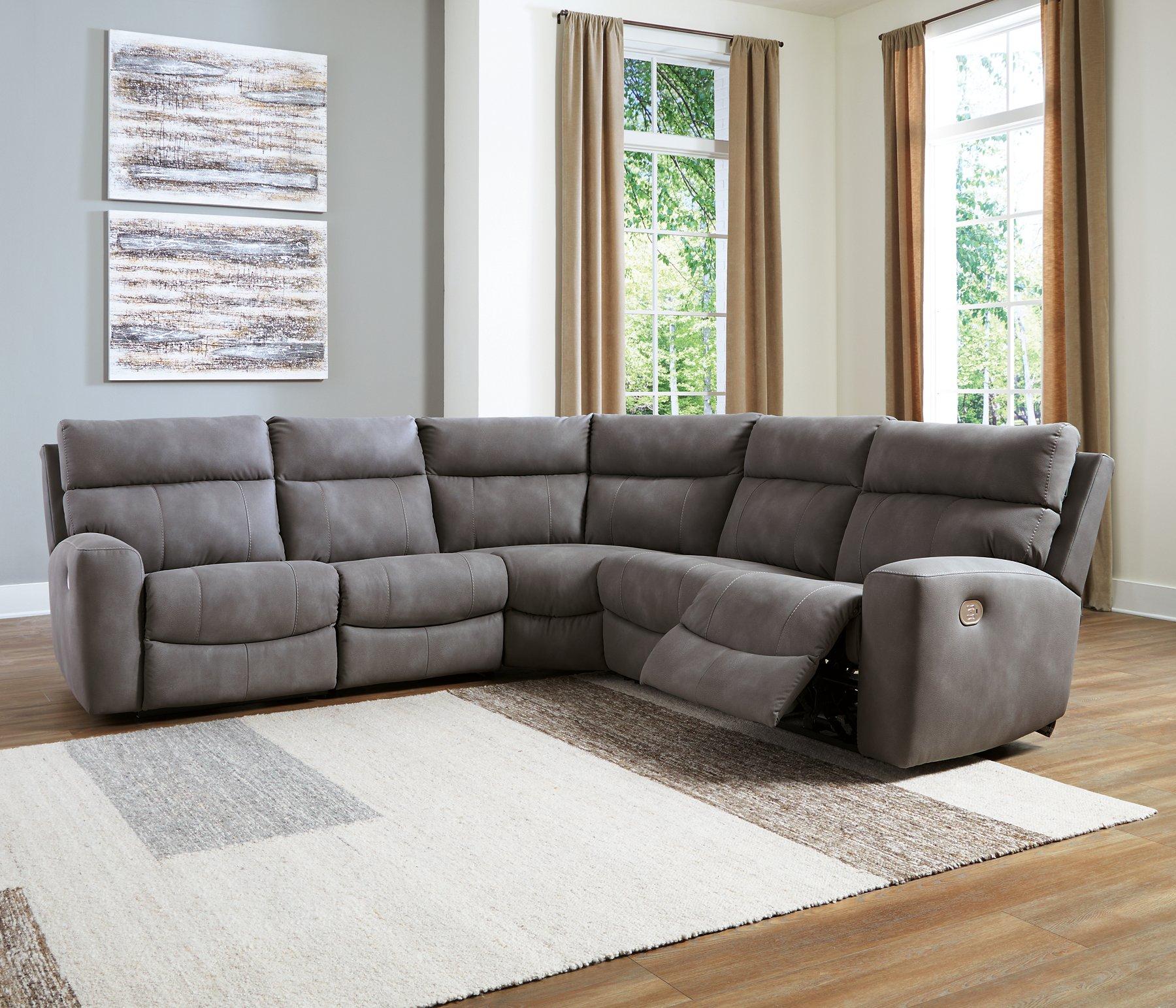 Next-Gen DuraPella Power Reclining Sectional - Furniture 4 Less Outlet (Salinas,CA)