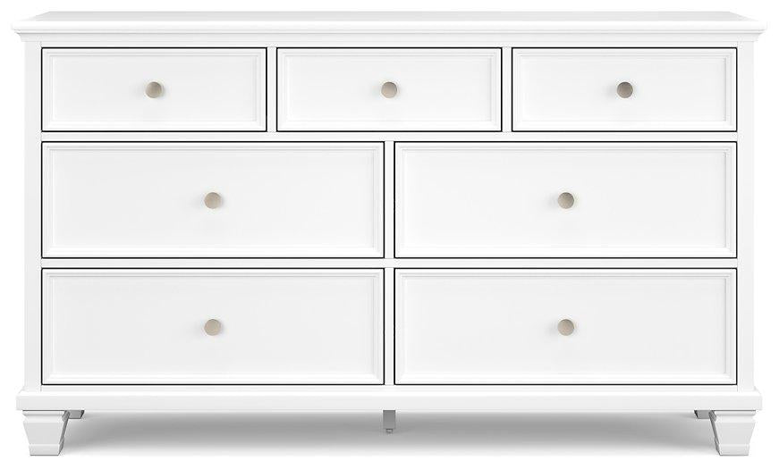 Fortman Dresser and Mirror - Furniture 4 Less Outlet (Salinas,CA)