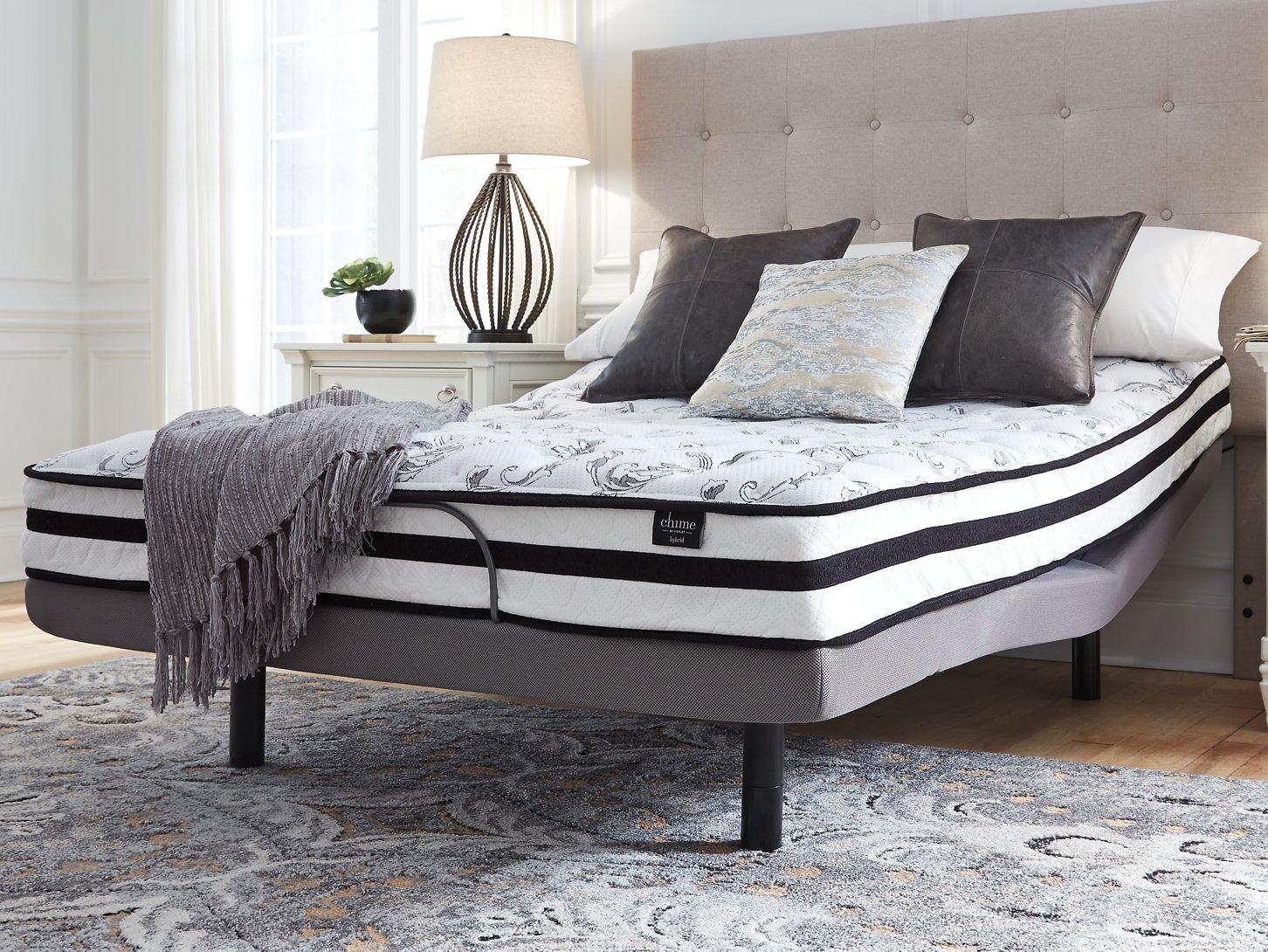 8 Inch Chime Innerspring Mattress Set - Furniture 4 Less Outlet (Salinas,CA)