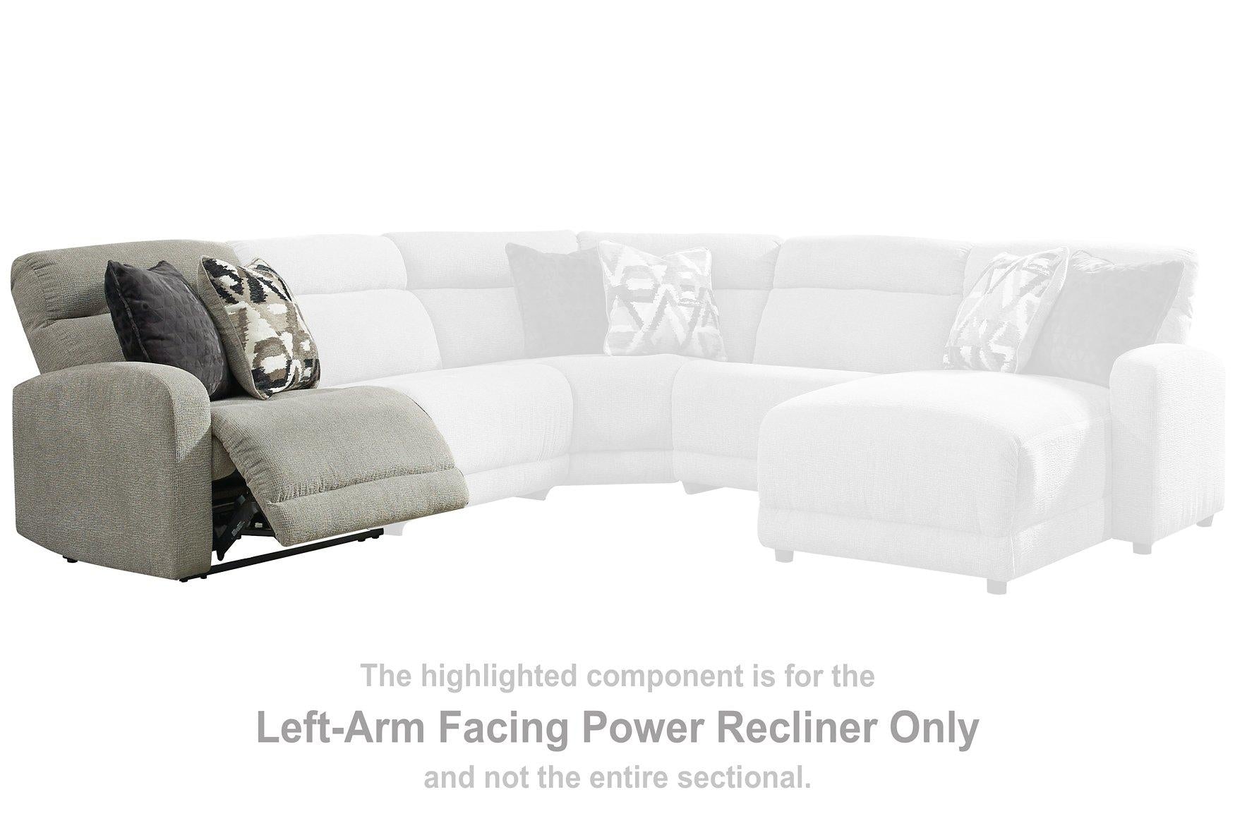 Colleyville Power Reclining Sectional with Chaise - Furniture 4 Less Outlet (Salinas,CA)