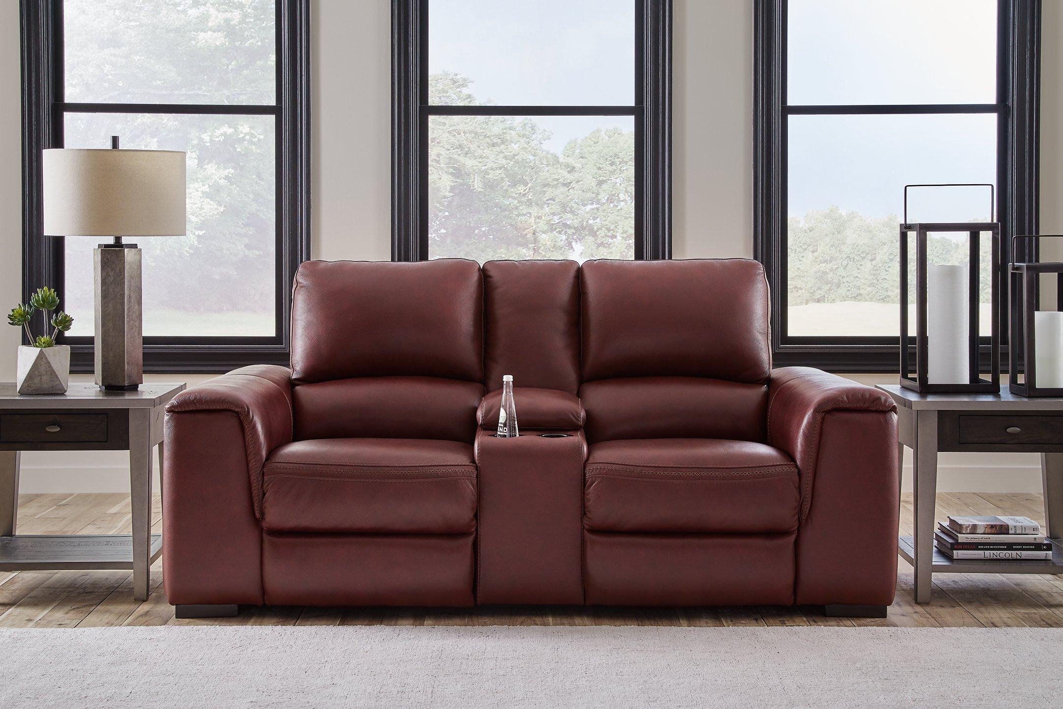 Alessandro Power Reclining Loveseat with Console - Furniture 4 Less Outlet (Salinas,CA)