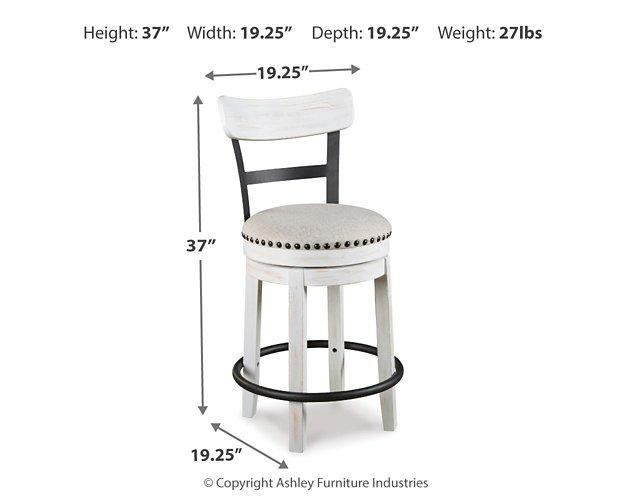Valebeck Counter Height Bar Stool - Furniture 4 Less Outlet (Salinas,CA)
