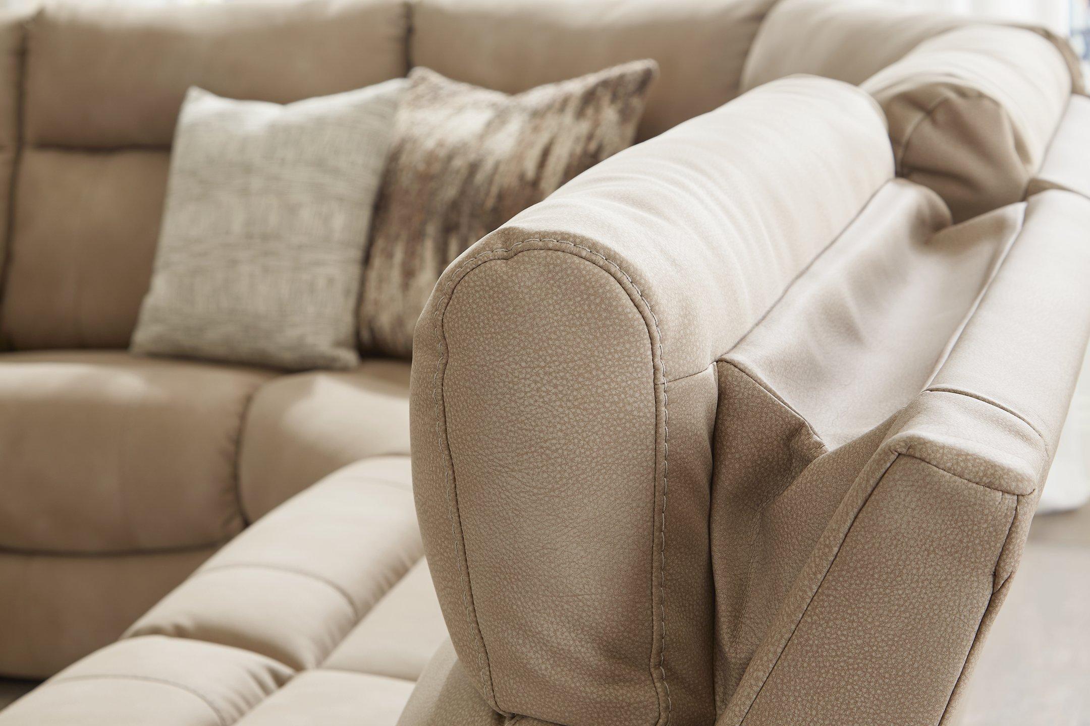 Next-Gen DuraPella Power Reclining Sectional - Furniture 4 Less Outlet (Salinas,CA)