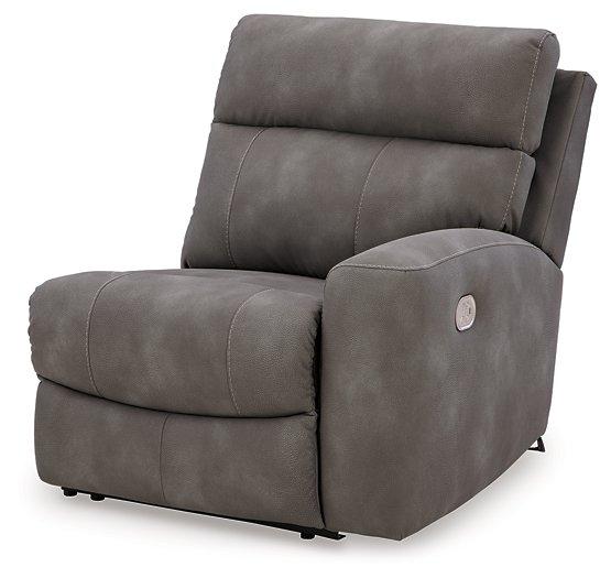 Next-Gen DuraPella Power Reclining Sectional Loveseat with Console - Furniture 4 Less Outlet (Salinas,CA)