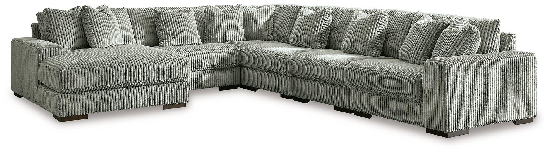 Lindyn Sectional with Chaise - Furniture 4 Less Outlet (Salinas,CA)
