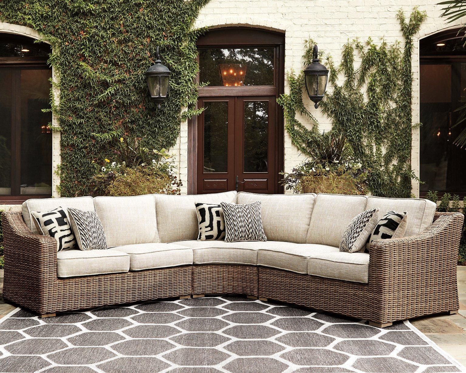 Beachcroft Outdoor Seating Set - Furniture 4 Less Outlet (Salinas,CA)