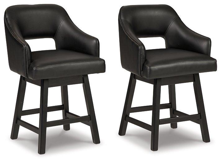 Tallenger Bar Stool Set - Furniture 4 Less Outlet (Salinas,CA)