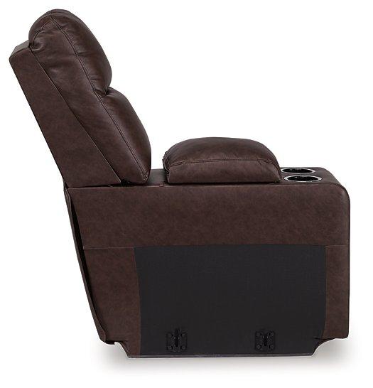 Punch Up Power Reclining Sectional Loveseat with Console - Furniture 4 Less Outlet (Salinas,CA)