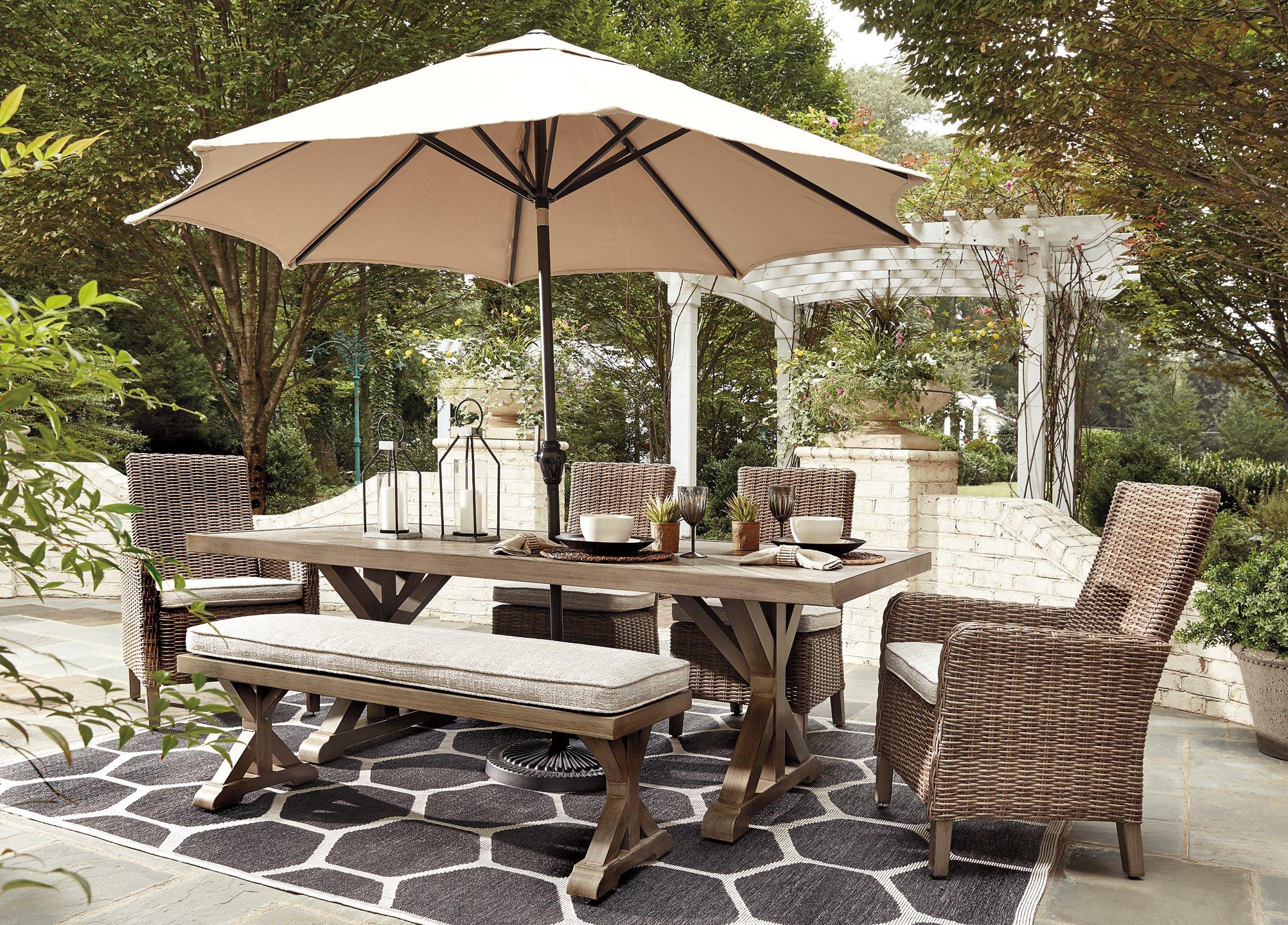 Beachcroft Outdoor Dining Set - Furniture 4 Less Outlet (Salinas,CA)