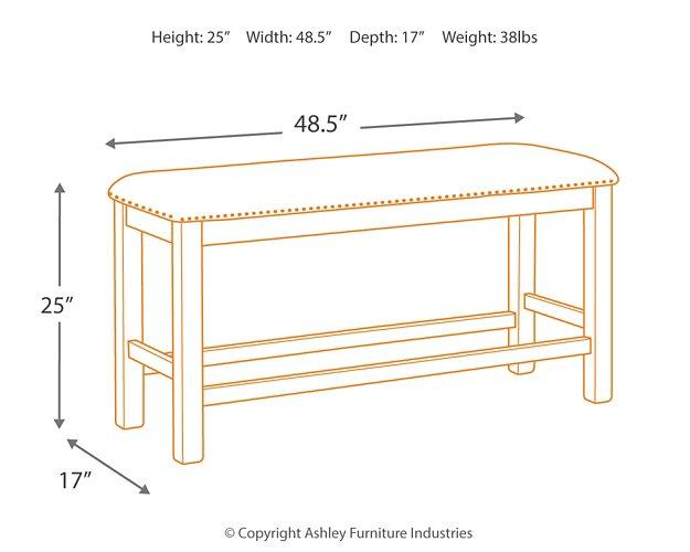 Moriville Counter Height Dining Set - Furniture 4 Less Outlet (Salinas,CA)