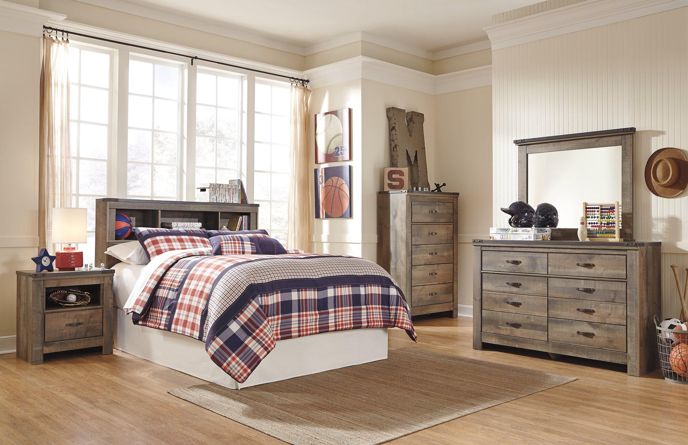 Trinell Bed with Storage - Furniture 4 Less Outlet (Salinas,CA)