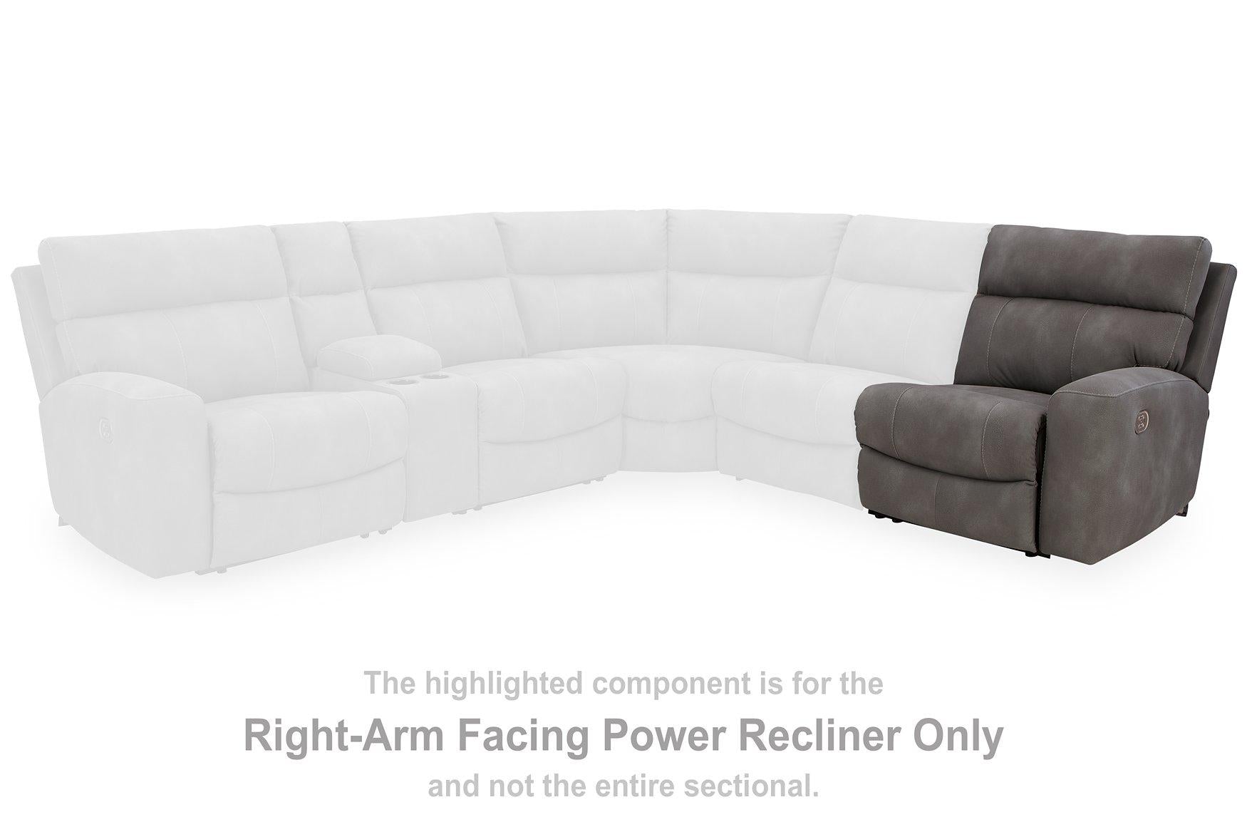 Next-Gen DuraPella Power Reclining Sectional Loveseat - Furniture 4 Less Outlet (Salinas,CA)