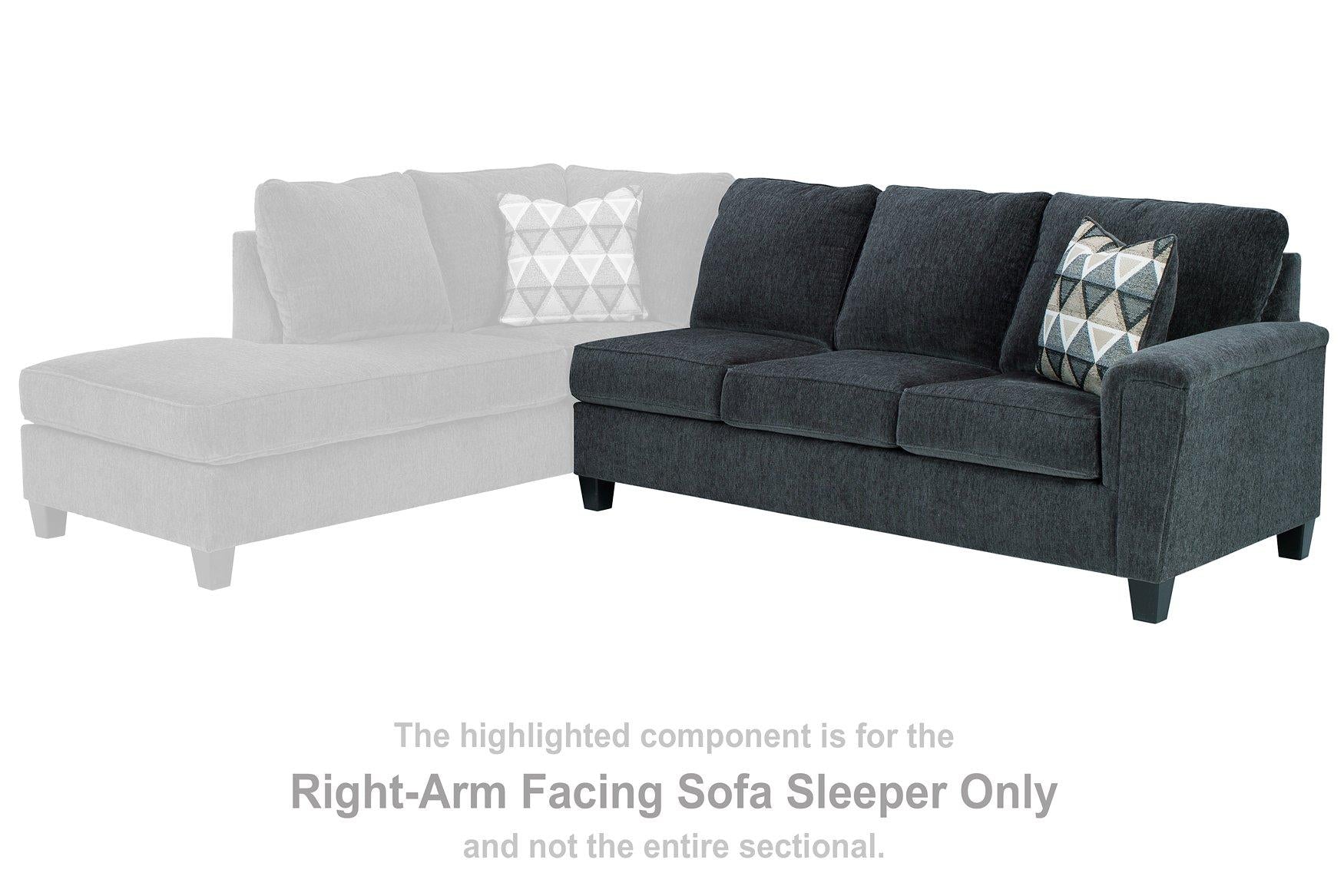 Abinger 2-Piece Sleeper Sectional with Chaise - Furniture 4 Less Outlet (Salinas,CA)