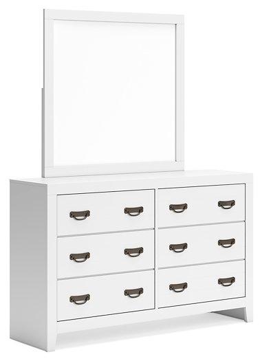 Binterglen Dresser and Mirror - Furniture 4 Less Outlet (Salinas,CA)