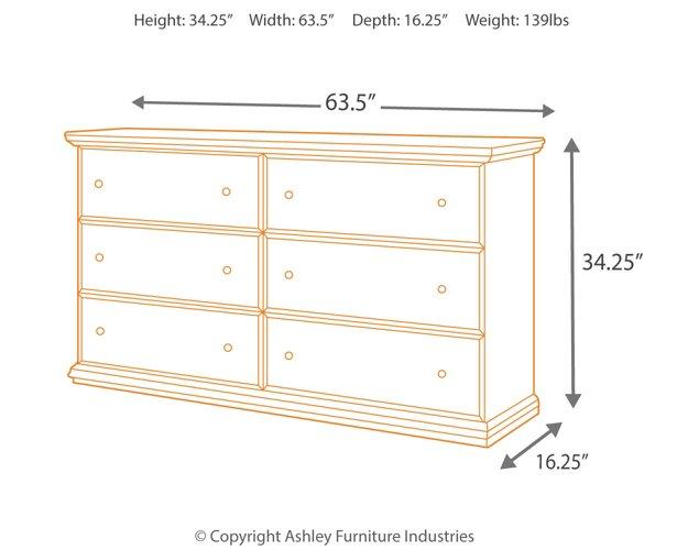 Maribel Dresser and Mirror - Furniture 4 Less Outlet (Salinas,CA)