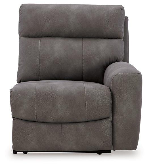 Next-Gen DuraPella Power Reclining Sectional Loveseat with Console - Furniture 4 Less Outlet (Salinas,CA)
