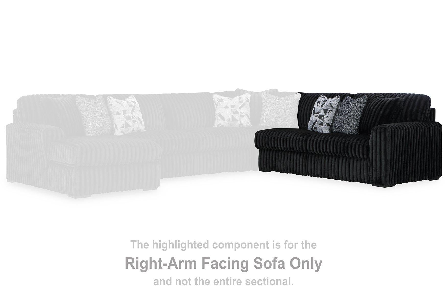 Midnight-Madness Sectional Sofa with Chaise - Furniture 4 Less Outlet (Salinas,CA)