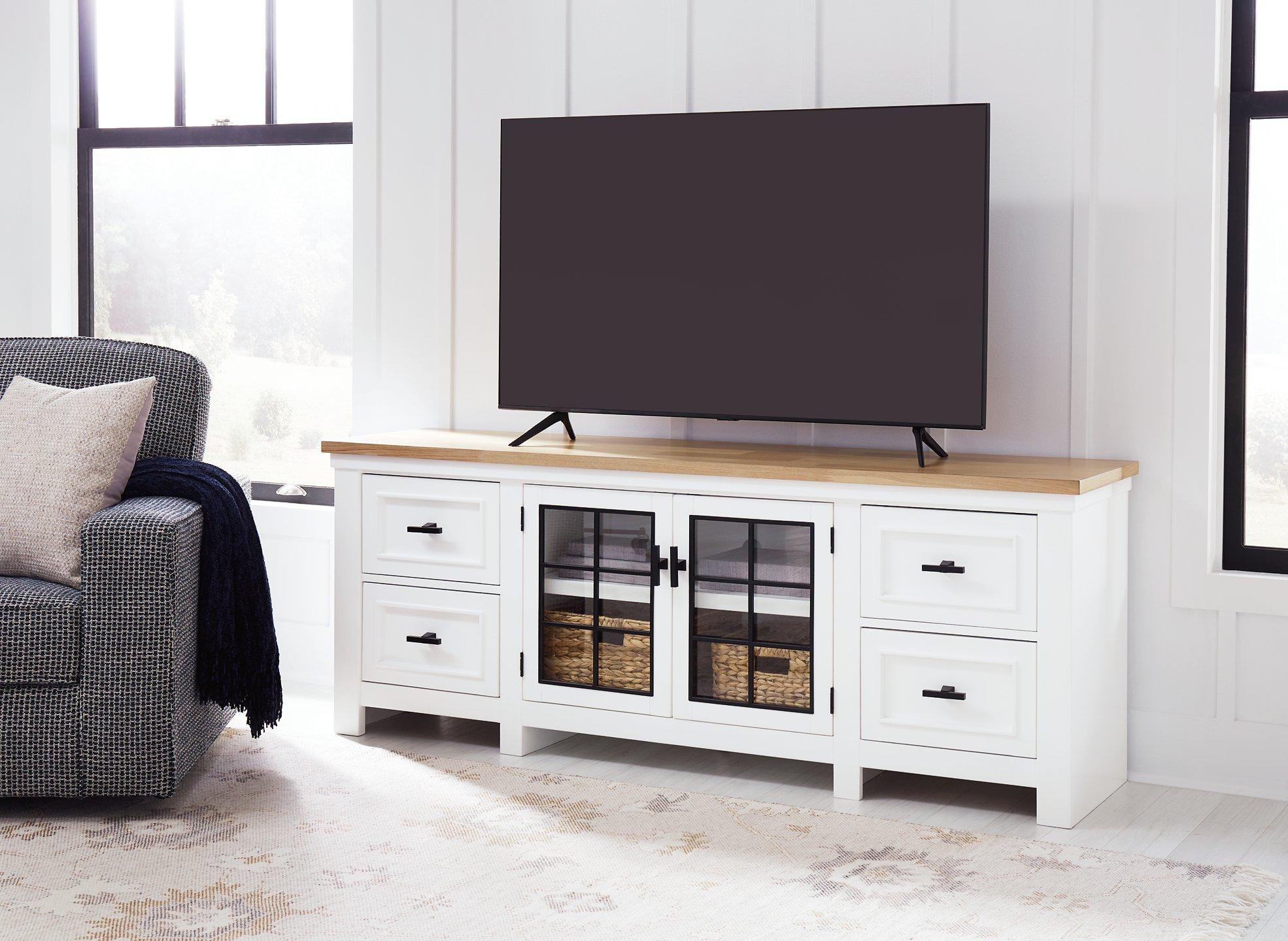 Ashbryn 74" TV Stand - Furniture 4 Less Outlet (Salinas,CA)