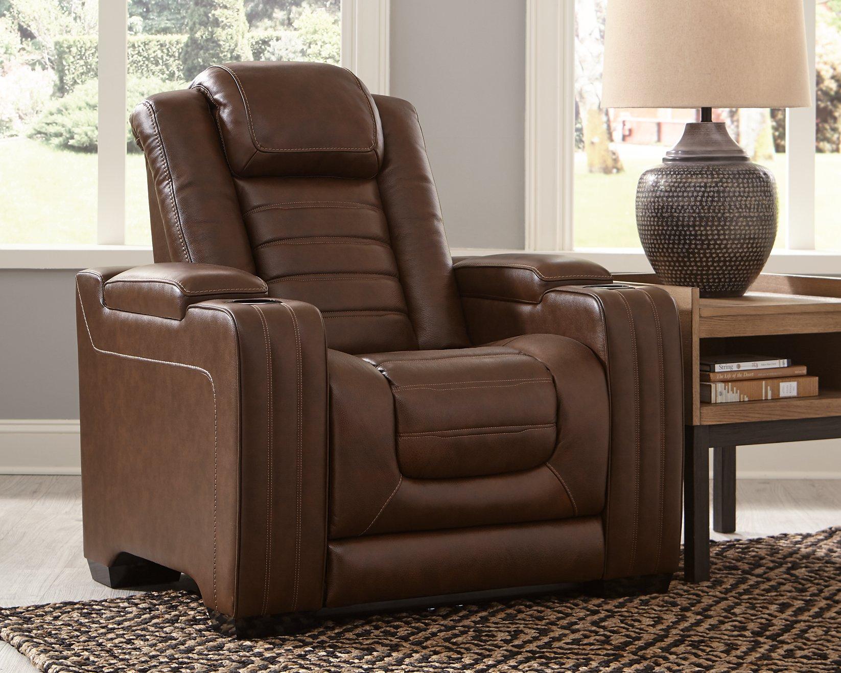 Backtrack Power Recliner - Furniture 4 Less Outlet (Salinas,CA)