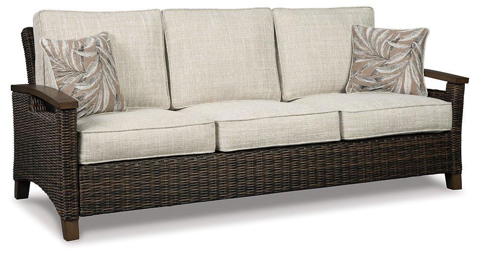 Paradise Trail Outdoor Sofa, Lounge Chairs and Fire Pit Table - Furniture 4 Less Outlet (Salinas,CA)