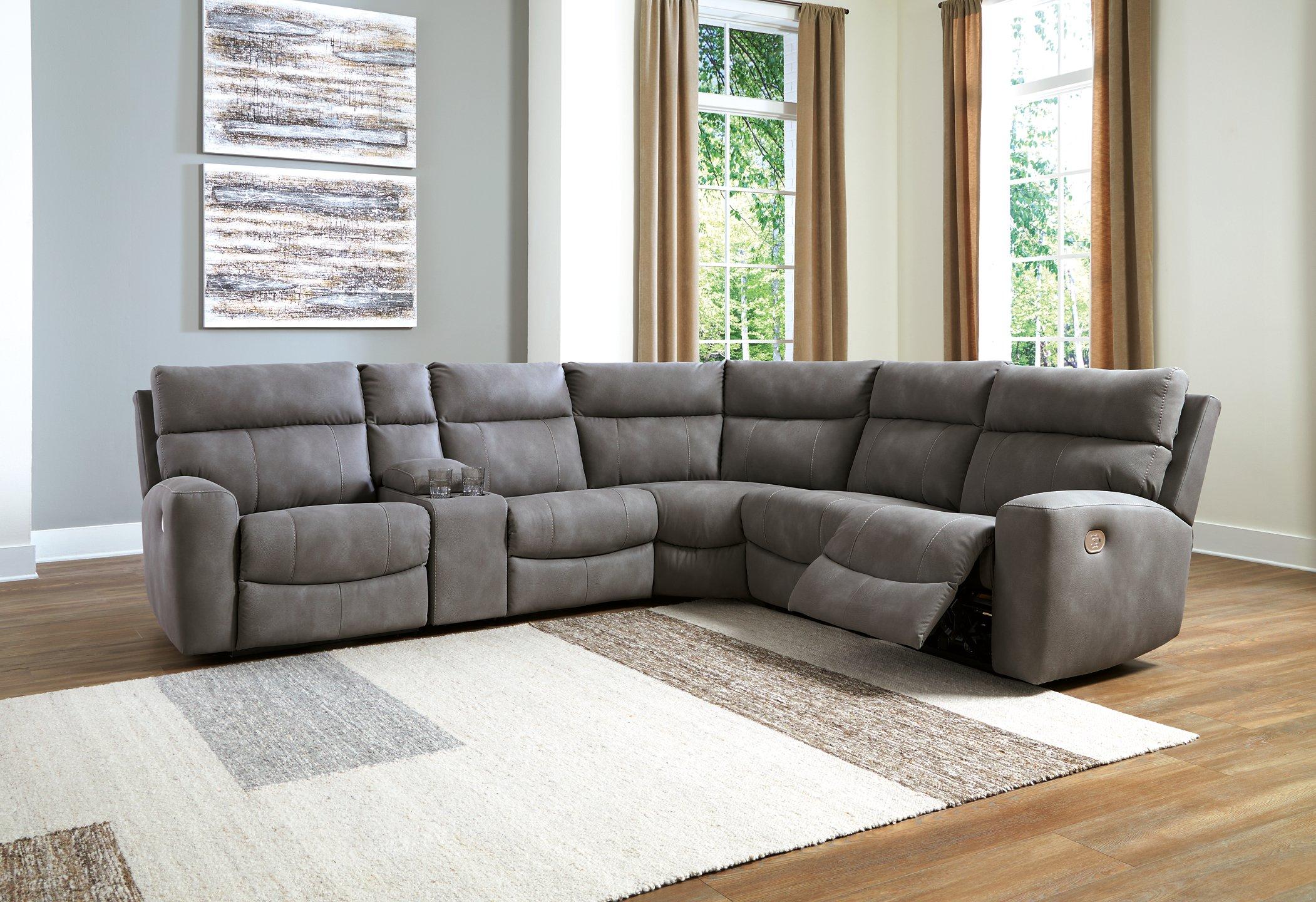 Next-Gen DuraPella Power Reclining Sectional - Furniture 4 Less Outlet (Salinas,CA)