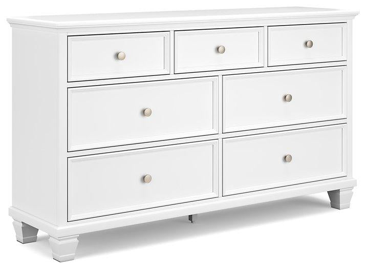 Fortman Dresser and Mirror - Furniture 4 Less Outlet (Salinas,CA)