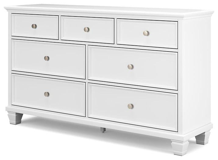 Fortman Dresser and Mirror - Furniture 4 Less Outlet (Salinas,CA)
