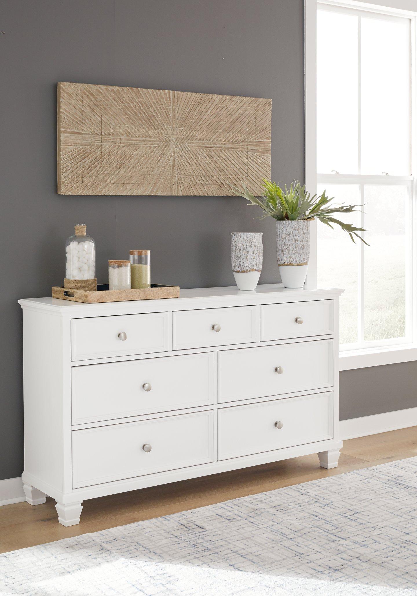 Fortman Dresser and Mirror - Furniture 4 Less Outlet (Salinas,CA)