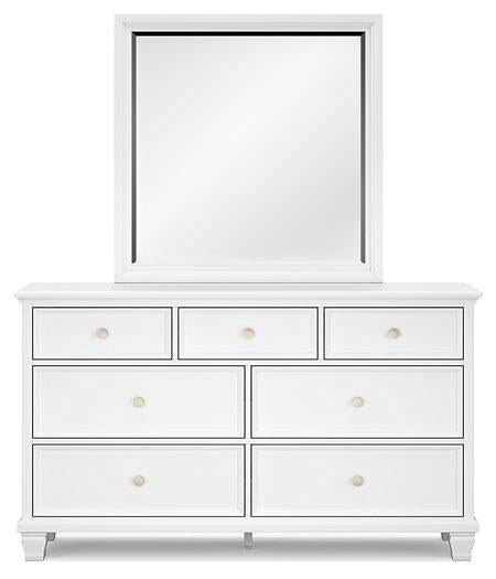 Fortman Dresser and Mirror - Furniture 4 Less Outlet (Salinas,CA)