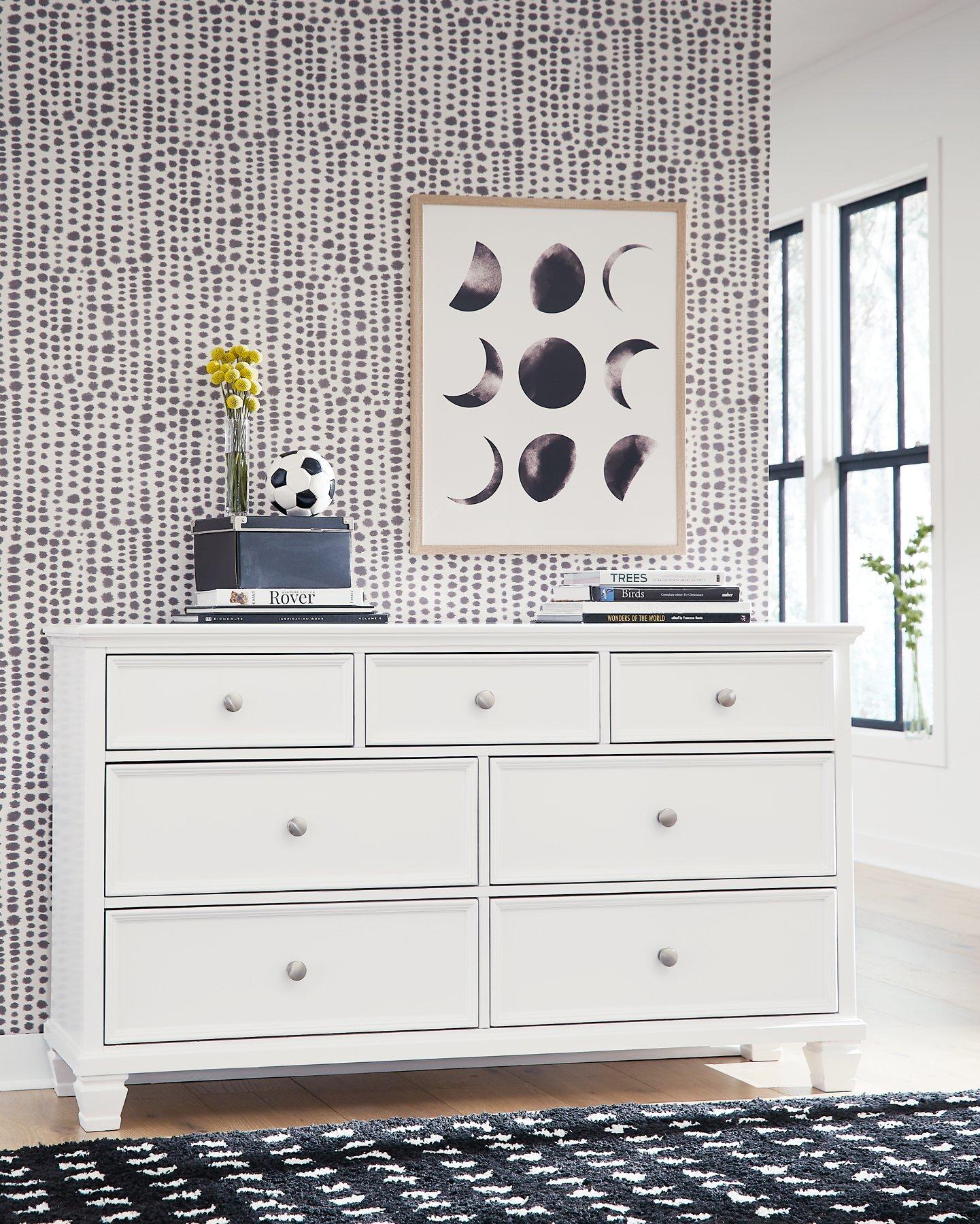 Fortman Dresser and Mirror - Furniture 4 Less Outlet (Salinas,CA)