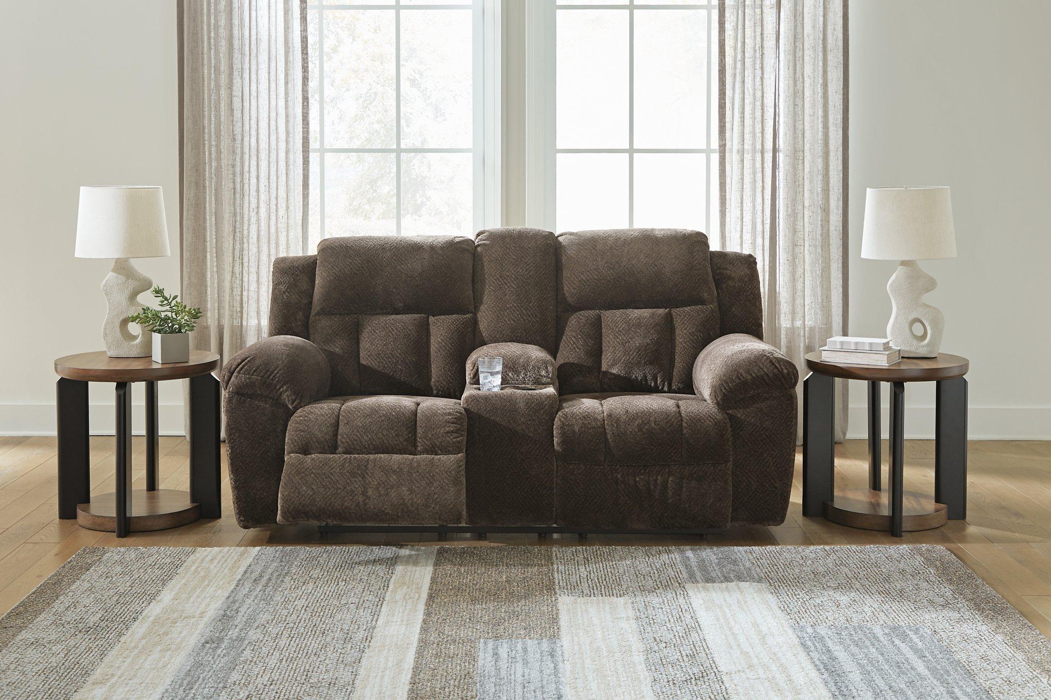 Frohn Reclining Loveseat with Console