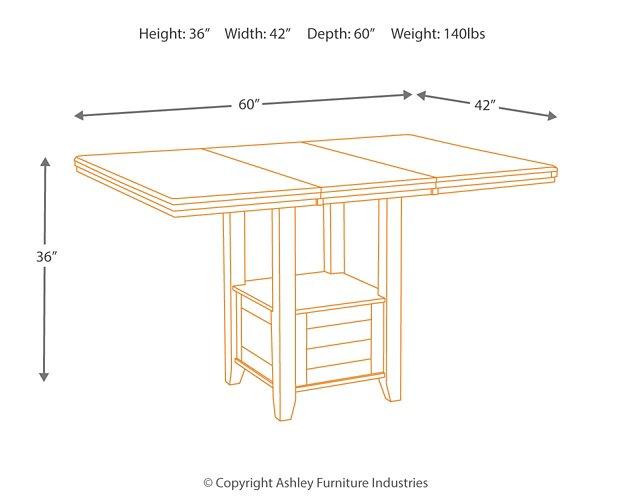 Haddigan Dining Room Set - Furniture 4 Less Outlet (Salinas,CA)