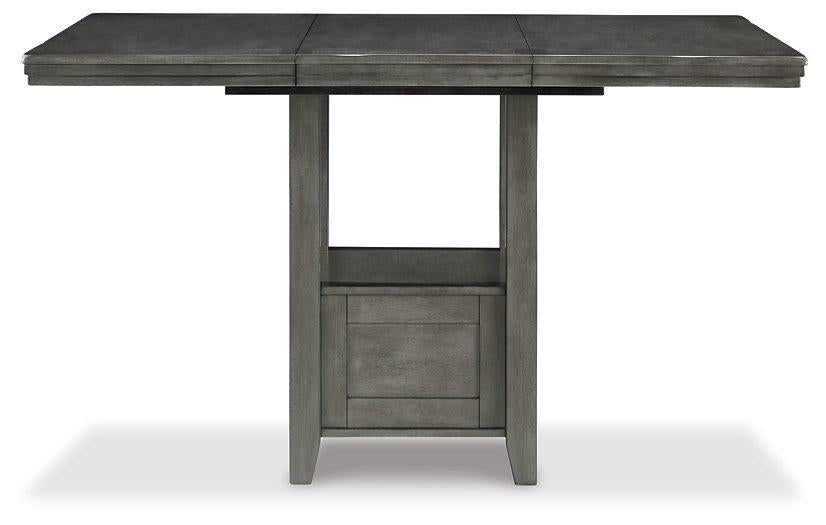 Hallanden Counter Height Dining Room Set - Furniture 4 Less Outlet (Salinas,CA)