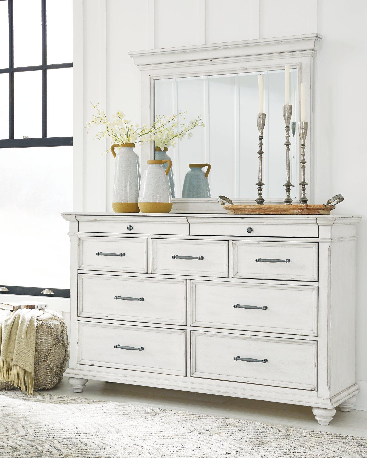 Kanwyn Dresser and Mirror - Furniture 4 Less Outlet (Salinas,CA)