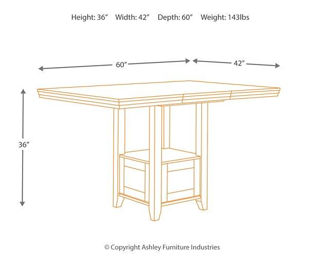 Ralene Counter Height Dining Set - Furniture 4 Less Outlet (Salinas,CA)