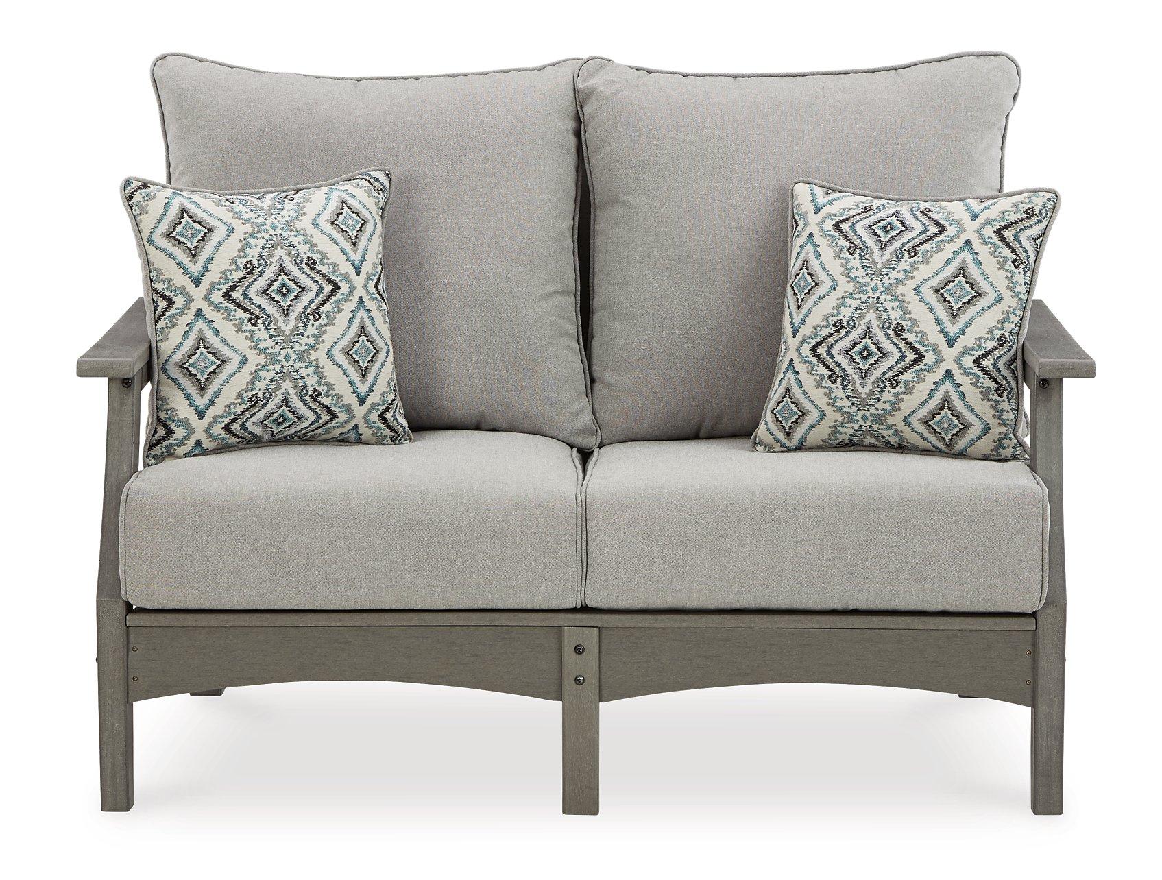 Visola Outdoor Sofa and Loveseat Set - Furniture 4 Less Outlet (Salinas,CA)