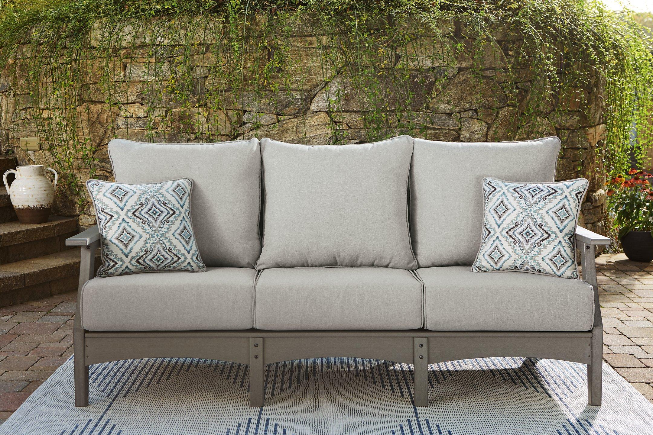 Visola Outdoor Sofa and Loveseat Set - Furniture 4 Less Outlet (Salinas,CA)