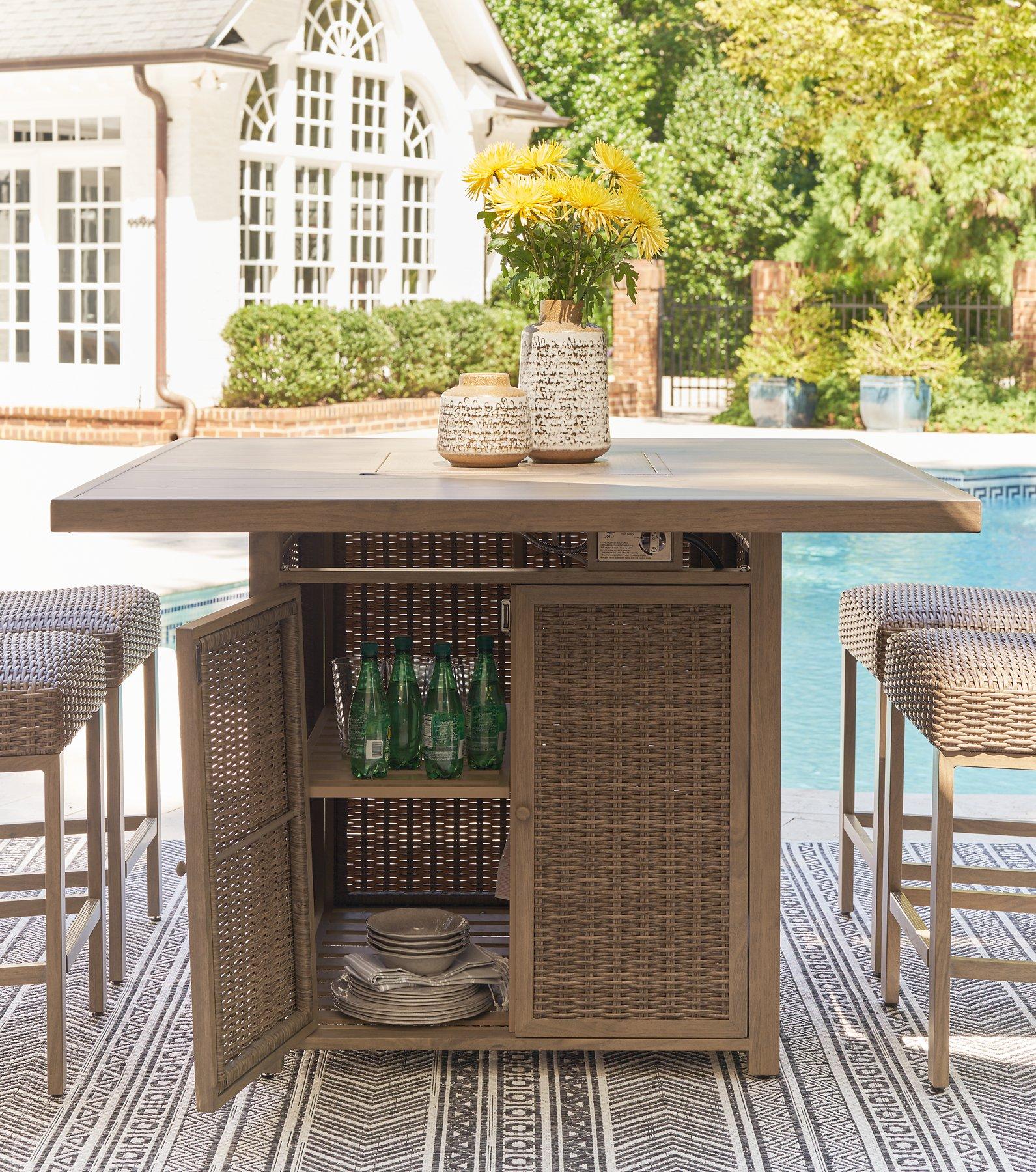 Walton Bridge Outdoor Dining Set - Furniture 4 Less Outlet (Salinas,CA)