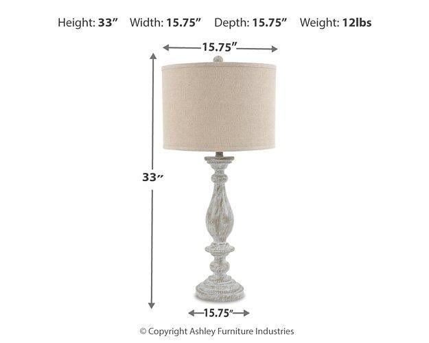 Bernadate Lamp Set - Furniture 4 Less Outlet (Salinas,CA)