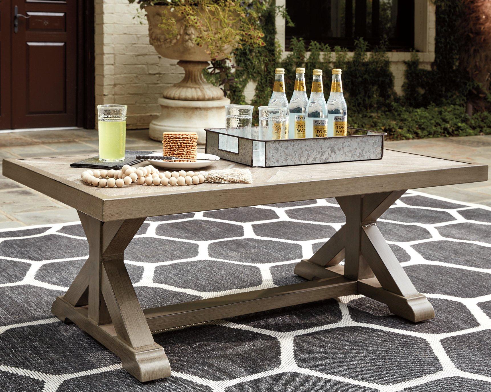 Beachcroft Outdoor Coffee Table - Furniture 4 Less Outlet (Salinas,CA)