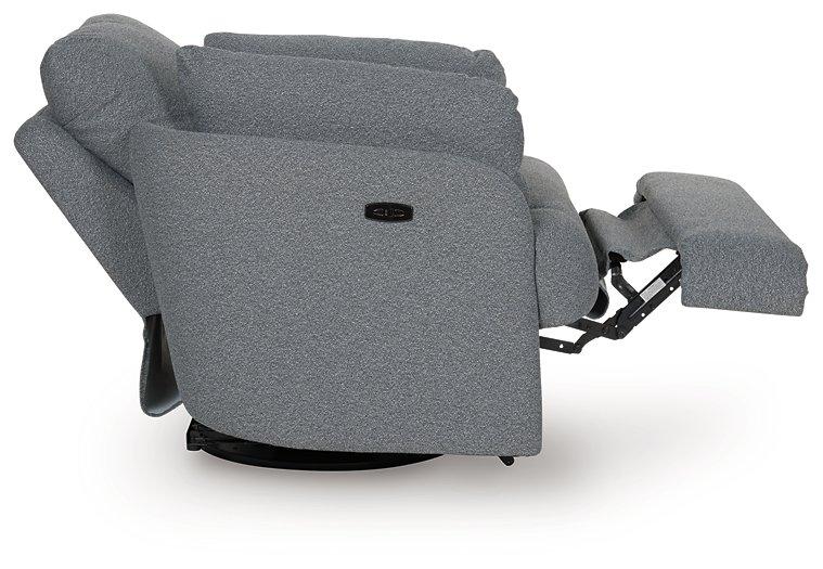 Alainmont Next-Gen Nuvella Swivel Power Recliner - Furniture 4 Less Outlet (Salinas,CA)