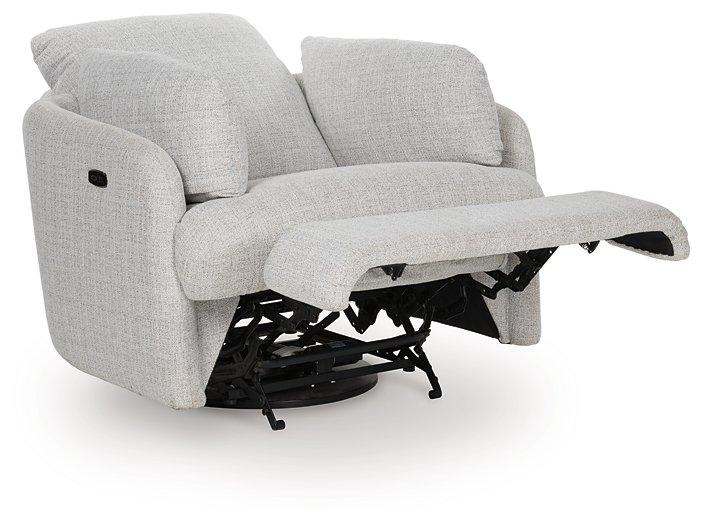 Alainmont Next-Gen Nuvella Swivel Power Recliner - Furniture 4 Less Outlet (Salinas,CA)