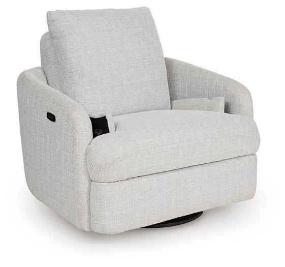 Alainmont Next-Gen Nuvella Swivel Power Recliner - Furniture 4 Less Outlet (Salinas,CA)