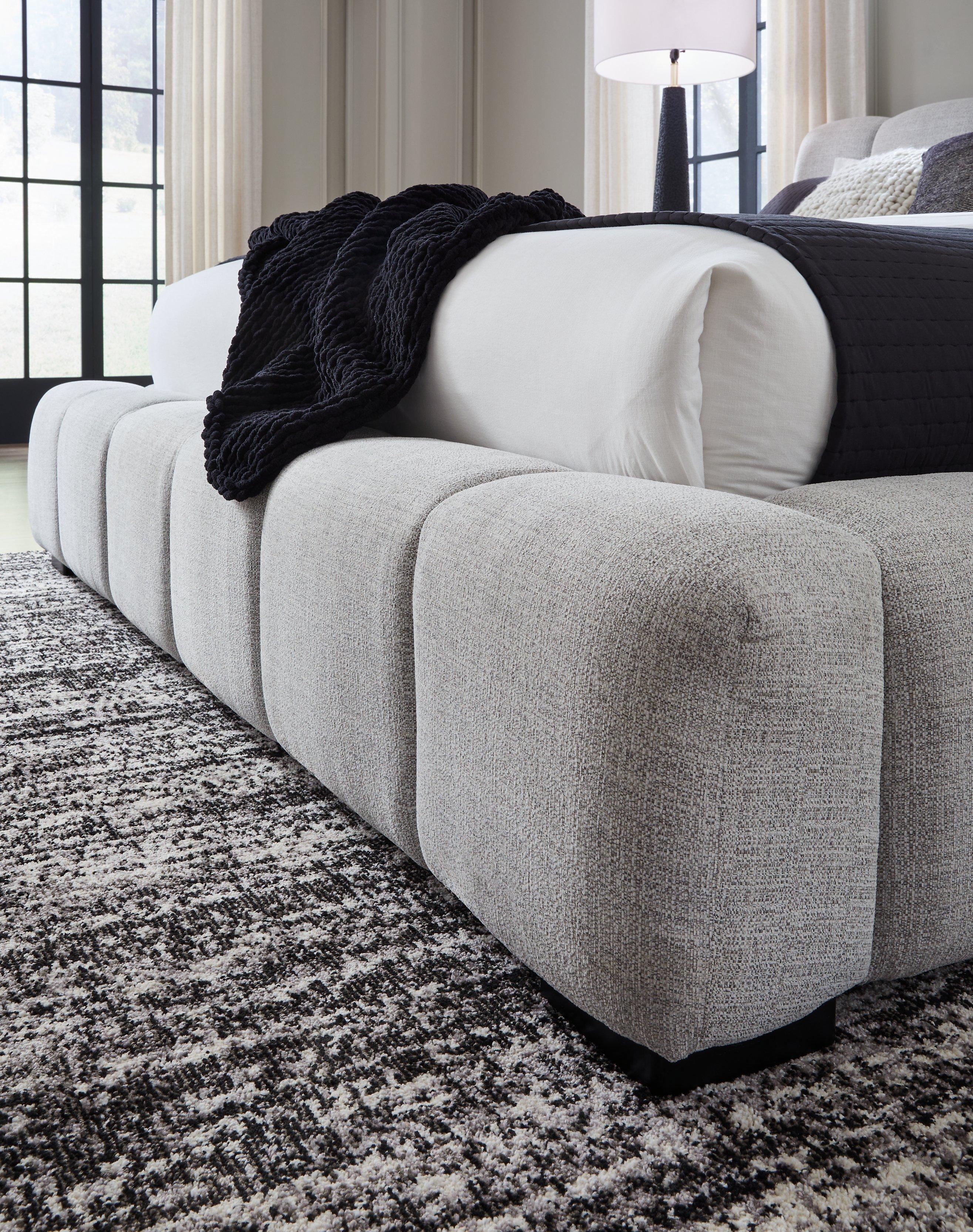 Grendusk Upholstered Bed - Furniture 4 Less Outlet (Salinas,CA)