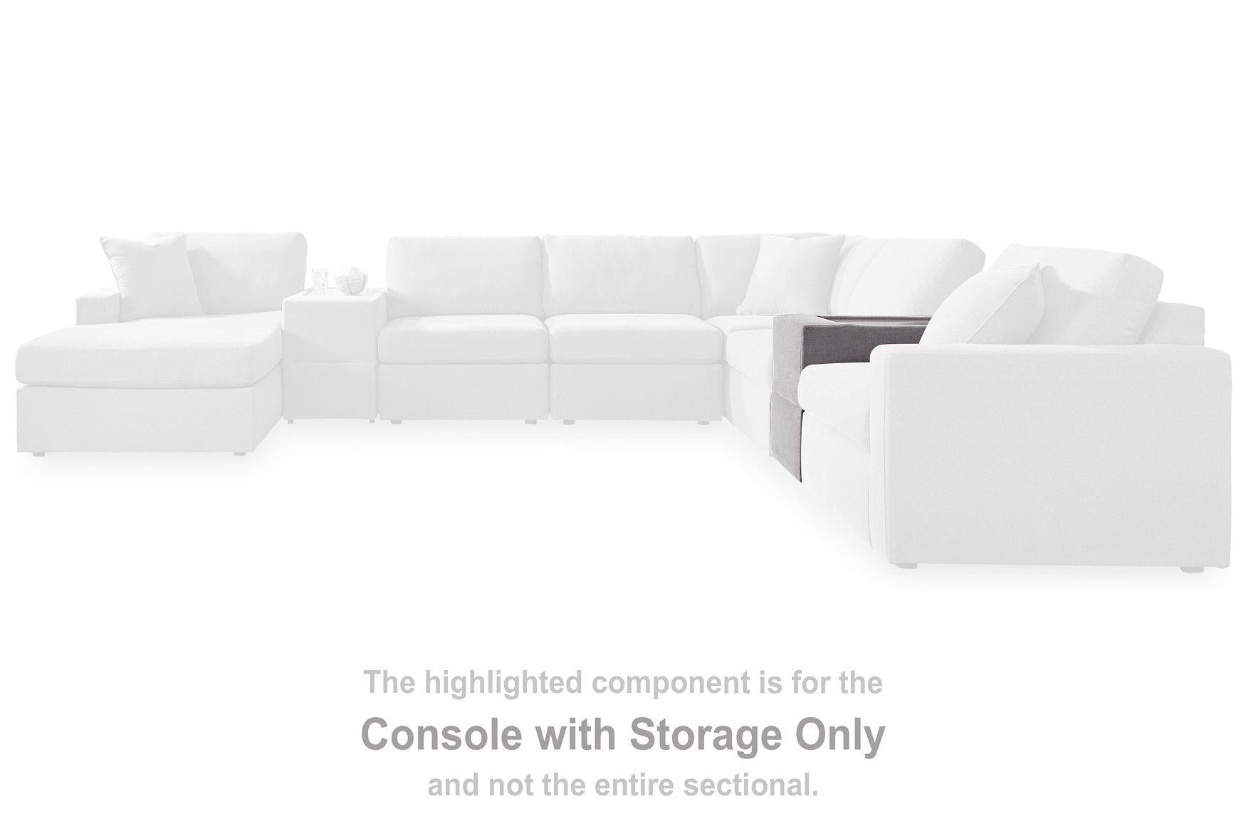 Modmax Balanced Sectional with Audio and Storage Consoles - Furniture 4 Less Outlet (Salinas,CA)